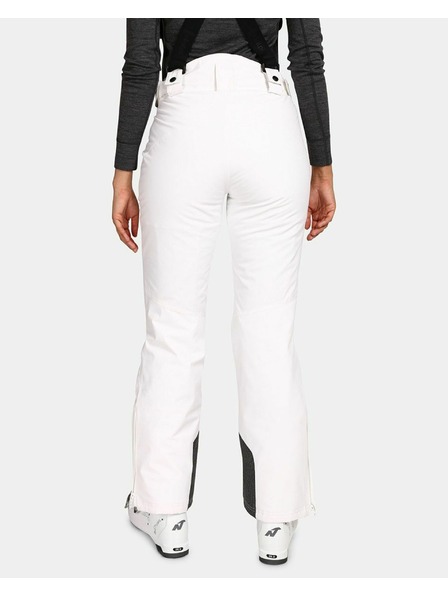 Kilpi Dámské lyžařské kalhoty Kilpi ELARE-W Bílá