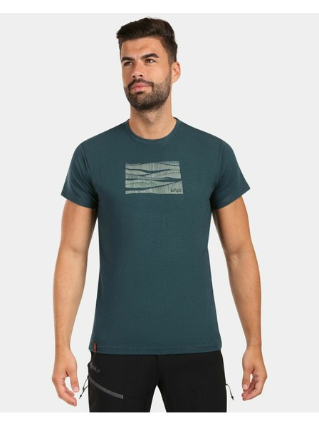 Kilpi Funkční tričko s recyklovanými materiály Kilpi DIXIE-M Tmavě zelená