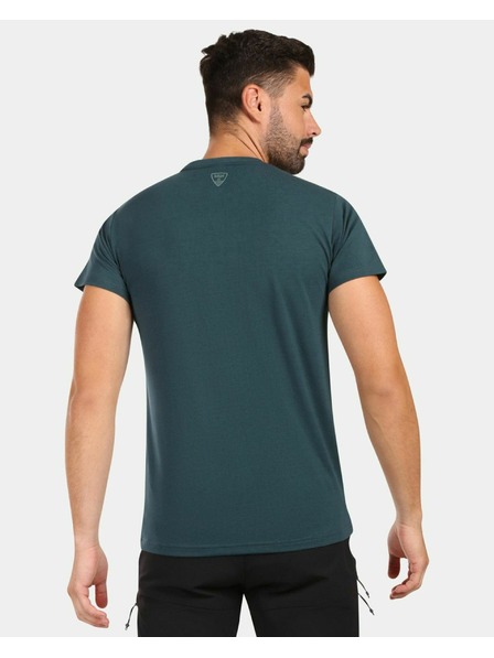 Kilpi Funkční tričko s recyklovanými materiály Kilpi DIXIE-M Tmavě zelená