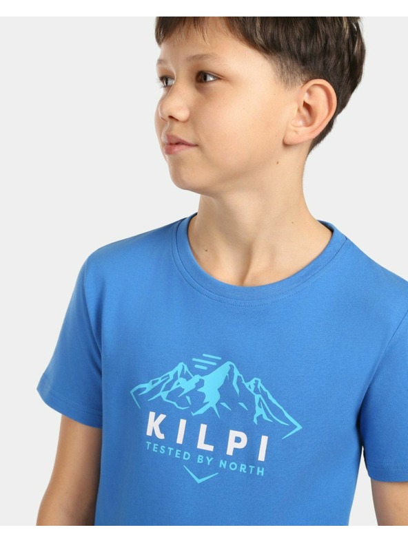 Kilpi Chlapecké bavlněné tričko Kilpi ALBION-JB Modrá