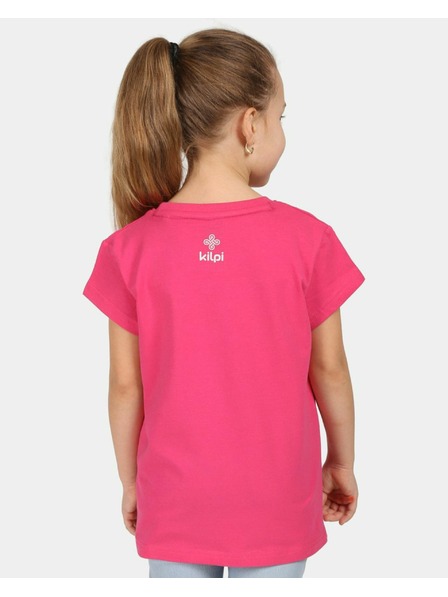 Kilpi Dívčí bavlněné tričko Kilpi ALBION-JG Růžová