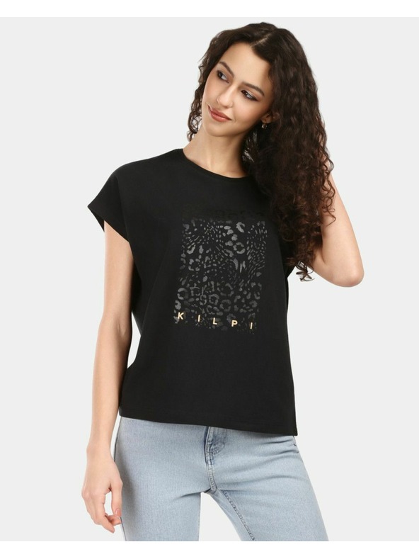 Kilpi Dámské bavlněné tričko Kilpi JERSIE-W Černá