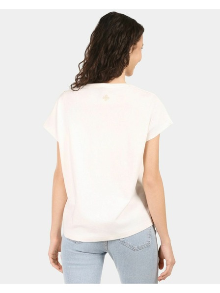 Kilpi Dámské bavlněné tričko Kilpi JERSIE-W Bílá