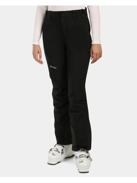 Kilpi Dámské softshellové lyžařské kalhoty Kilpi RHEA-W Černá