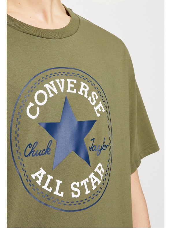 Converse Khaki pánské triko s nápisem