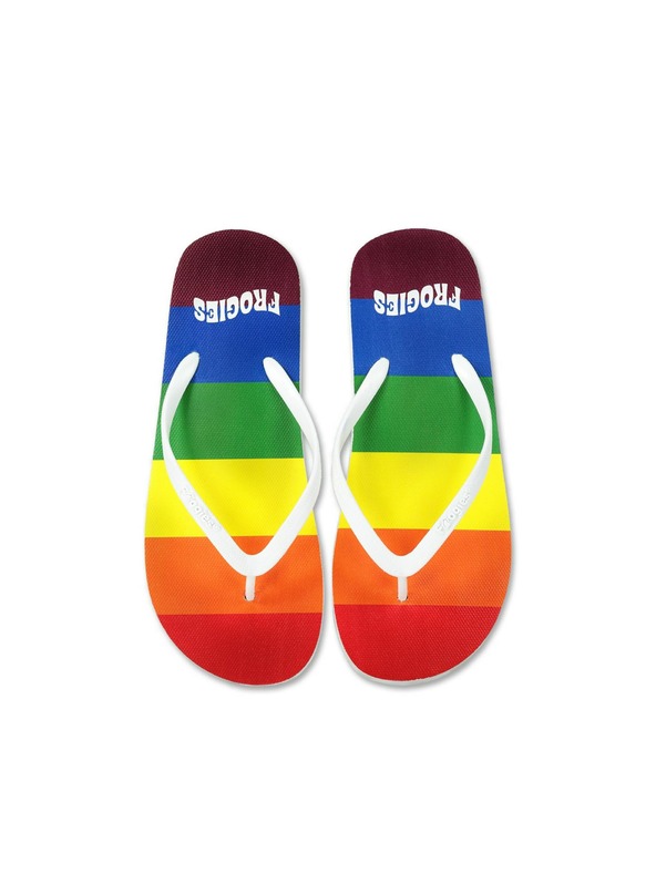 Frogies Dámské žabky Frogies Rainbow