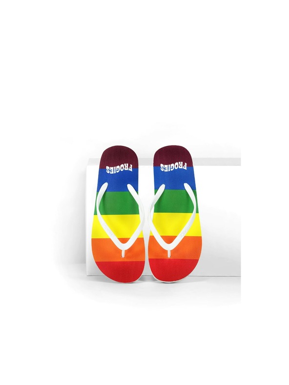 Frogies Dámské žabky Frogies Rainbow