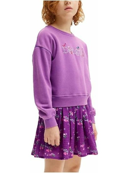 Desigual Dívčí fialové šaty Desigual