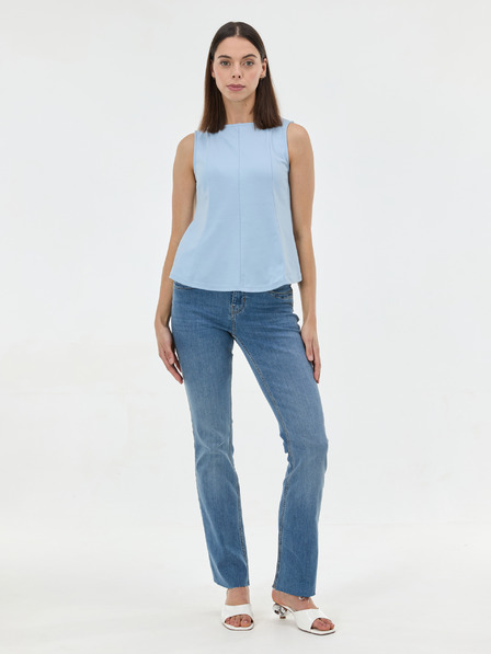 Orsay Světle modrý dámský top bez rukávů ORSAY