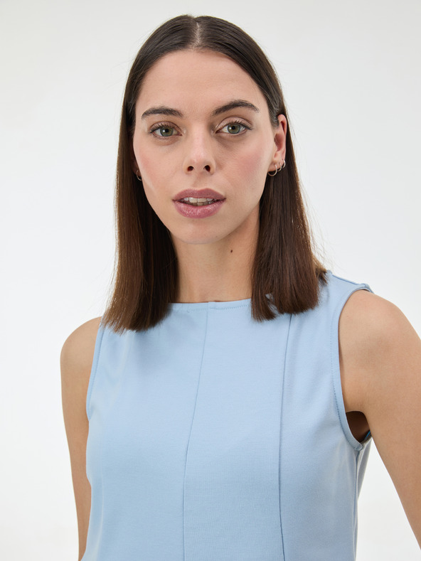 Orsay Světle modrý dámský top bez rukávů ORSAY
