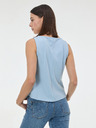 Orsay Světle modrý dámský top bez rukávů ORSAY