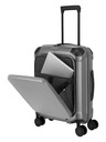 Travelite Cestovní kufr Travelite Millennium S Front pocket Silver
