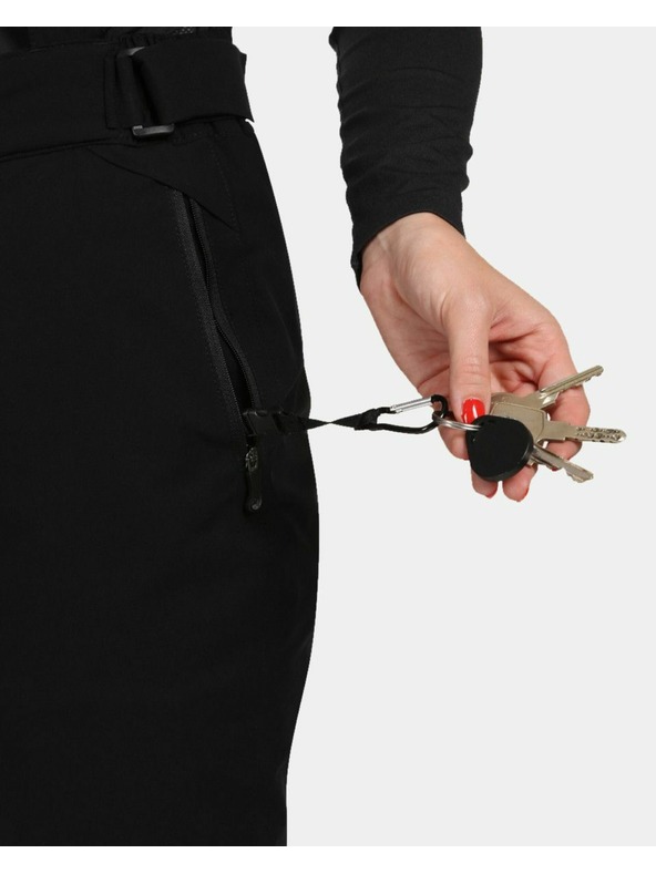 Kilpi Dámské lyžařské kalhoty Kilpi ELARE-W Černá