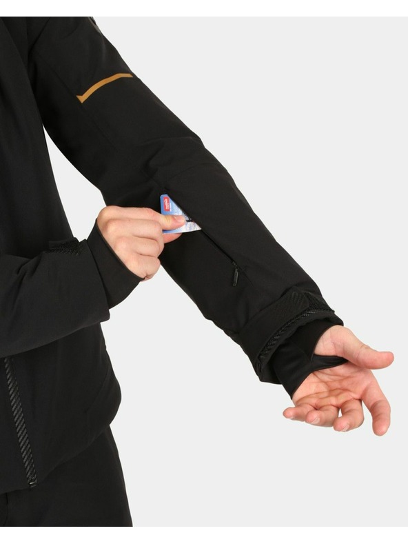 Kilpi Pánská lyžařská bunda Kilpi TURNAU-M Černá