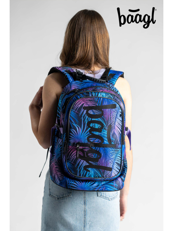 BAAGL  BAAGL Školní batoh Core Palm
