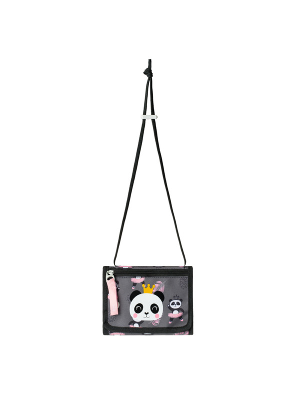 BAAGL  BAAGL SET 5 Zippy Panda: aktovka, penál, sáček, zástěra, peněženka