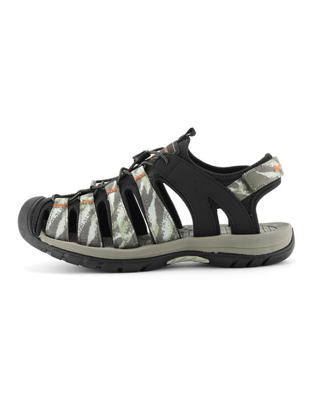 ALPINE PRO Pánské outdoorové sandály ALPINE PRO KOREM stone gray