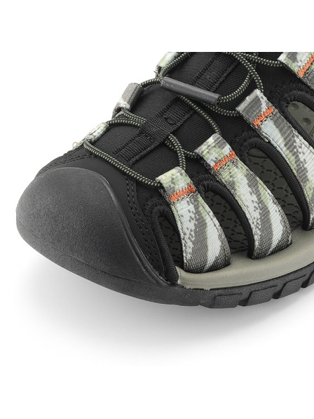 ALPINE PRO Pánské outdoorové sandály ALPINE PRO KOREM stone gray