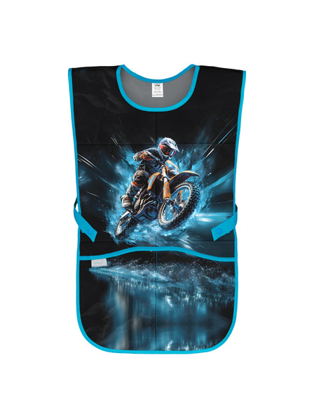 BAAGL  Modrá Dětská zástěra Motorka Baagl