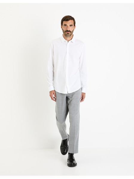 Celio Bílá pánská košile Celio