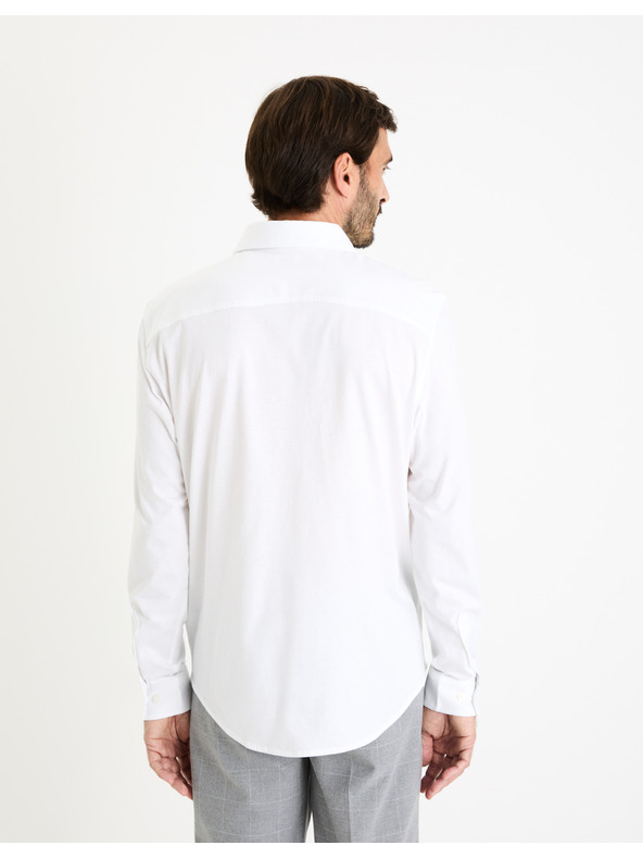 Celio Bílá pánská košile Celio