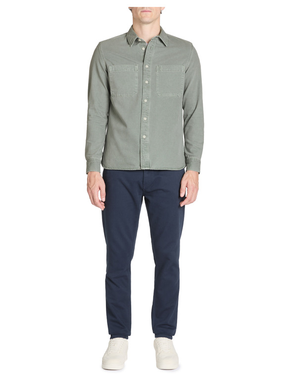 Celio Šedá pánská bavlněná košile Celio Fegetiml