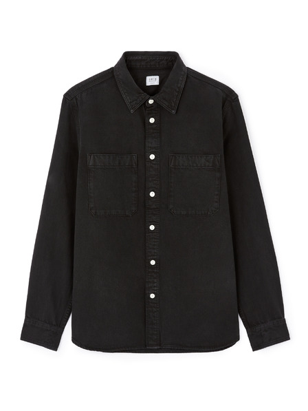 Celio Černá pánská bavlněná košile Celio Janime