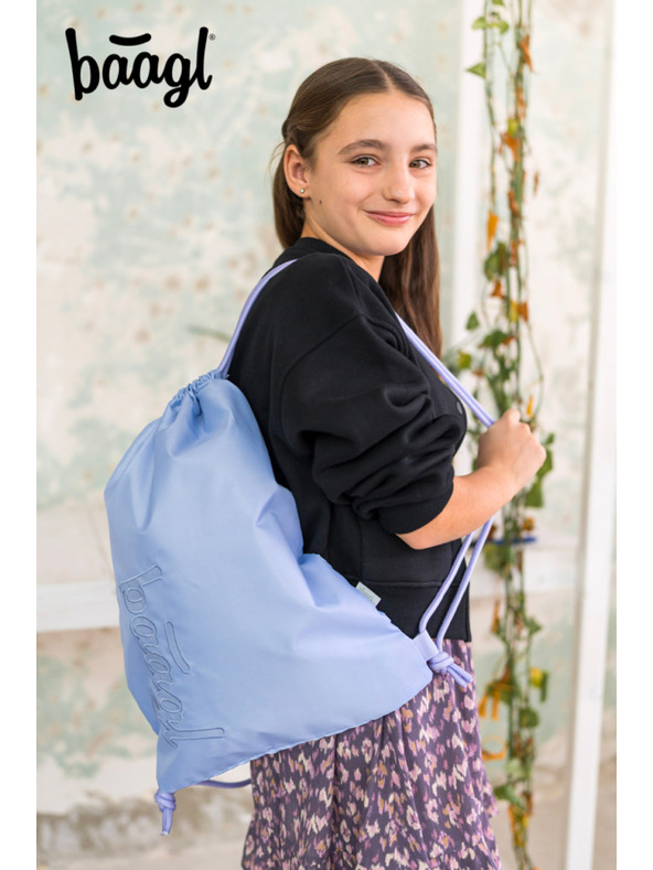 BAAGL  BAAGL SET 5 Skate Lilac: batoh, penál, sáček, ledvinka, obal na notebook