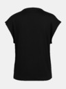 Orsay Černé dámské tričko s krátkým rukávem ORSAY
