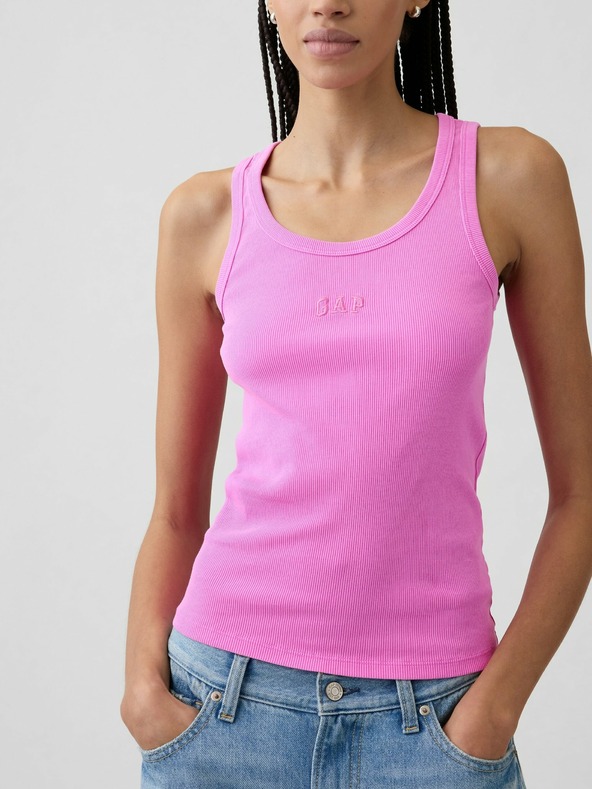 GAP Žebrované tílko s logem GAP