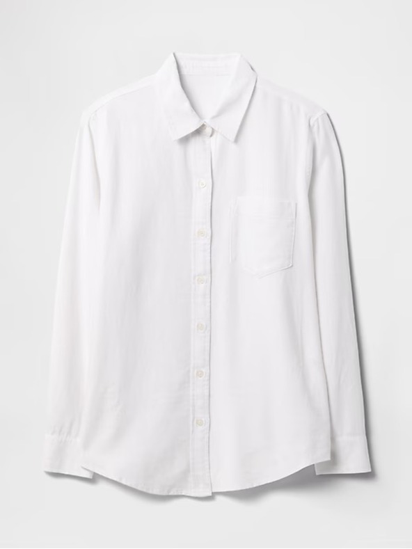 GAP Oversize lněná košile Easy Shirt GAP