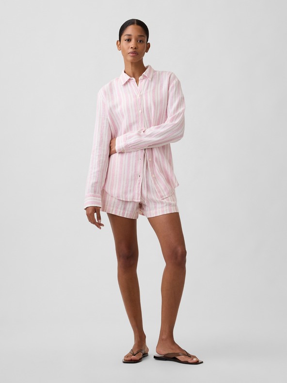 GAP Lněná košile Easy Shirt GAP