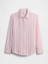 GAP Lněná košile Easy Shirt GAP