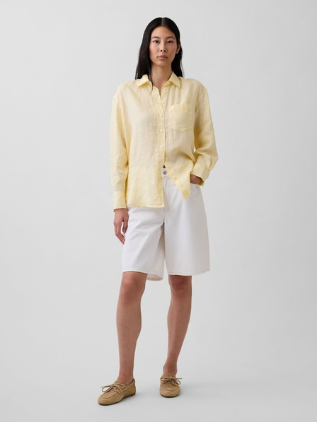 GAP Lněná oversize košile GAP