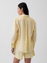 GAP Lněná oversize košile GAP