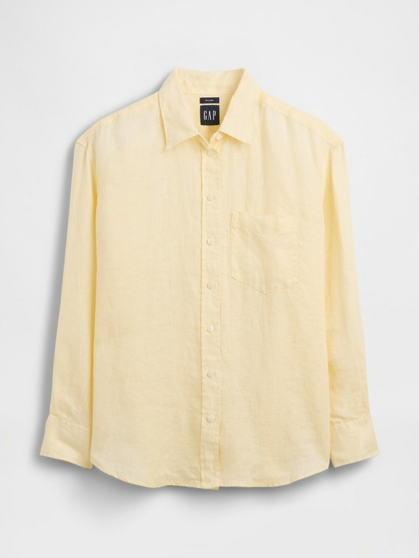 GAP Lněná oversize košile GAP