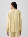 GAP Lněná košile Easy Shirt GAP