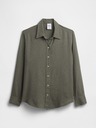 GAP Lněná košile Easy Shirt GAP
