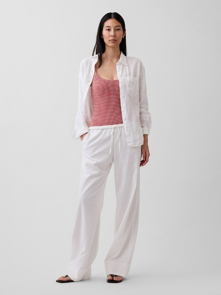 GAP Lněná oversize košile GAP