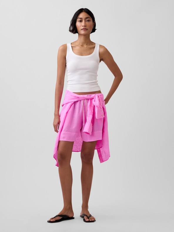 GAP Lněné kraťasy GAP