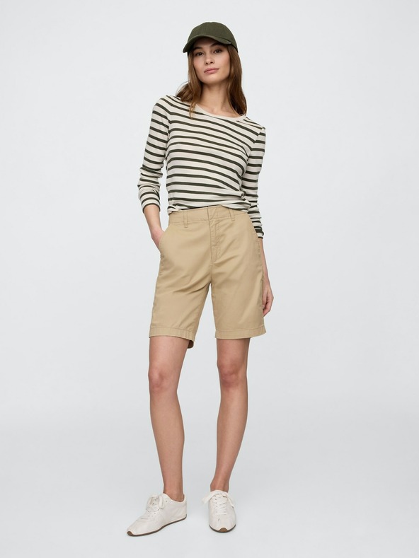GAP Bermuda kraťasy Downtown khaki GAP