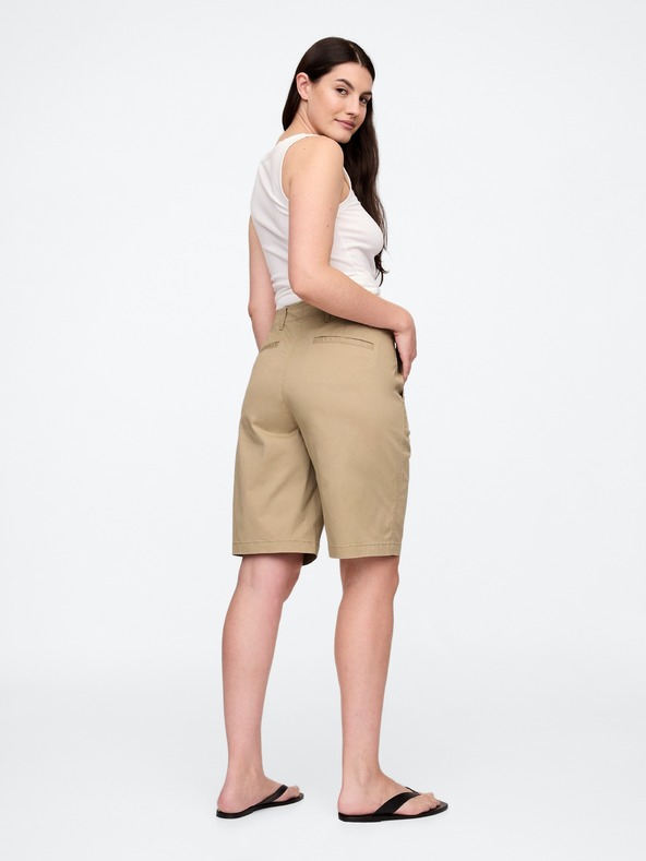 GAP Bermuda kraťasy Downtown khaki GAP
