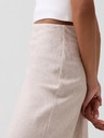 GAP Lněná maxi sukně GAP