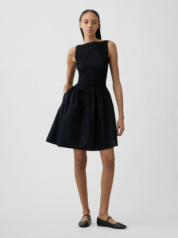 GAP Mini šaty s lodičkovým výstřihem GAP