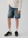 GAP Dětské džínové kraťasy '90s Loose UltraSoft GAP