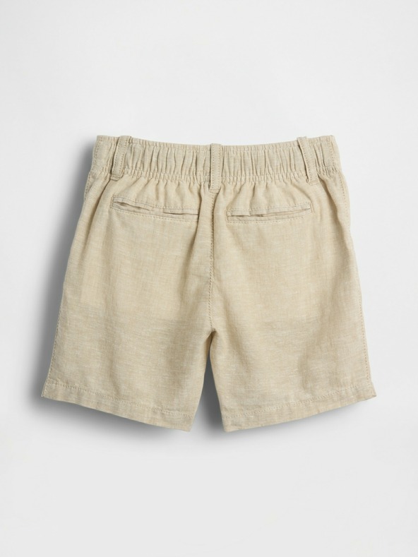 GAP Baby lněné kraťasy GAP