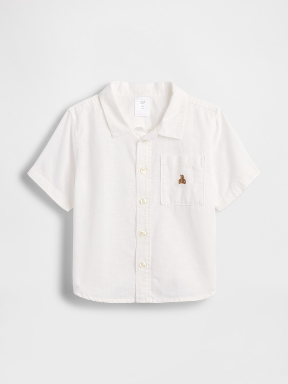 GAP Baby lněná košile GAP