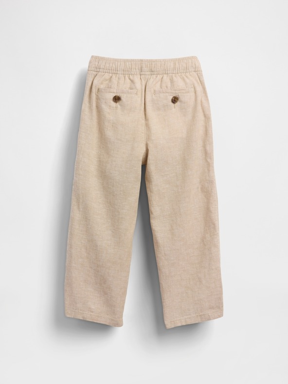 GAP Baby lněné kalhoty GAP