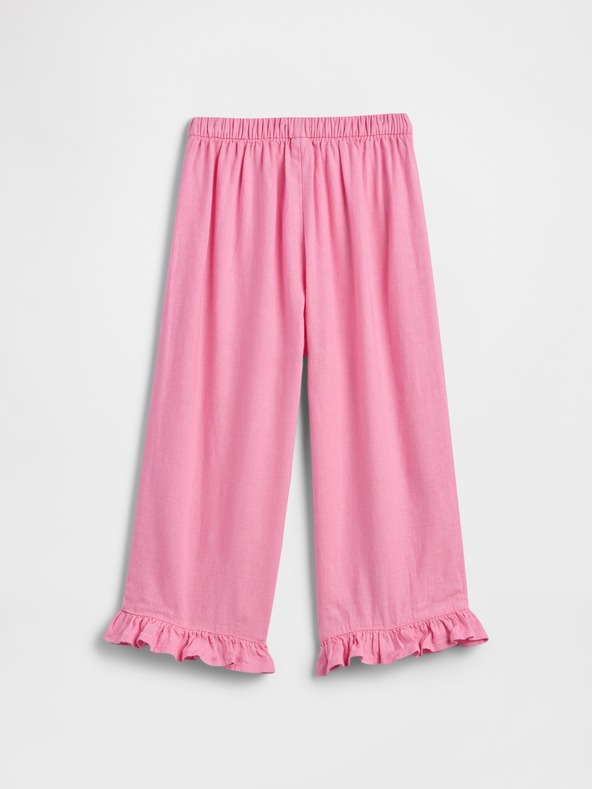 GAP Baby lněné kalhoty GAP