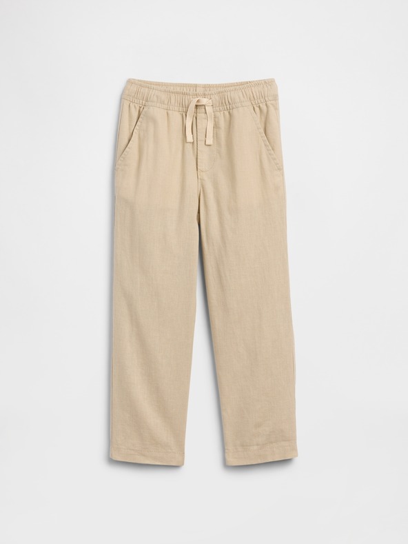 GAP Baby lněné kalhoty GAP